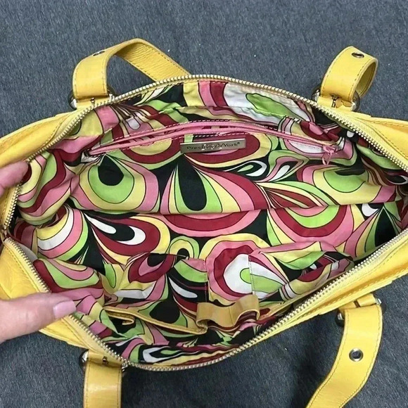 Preston & York handbag, pre-loved, beautiful yellow color, excellent condition. - Picture 7 of 11